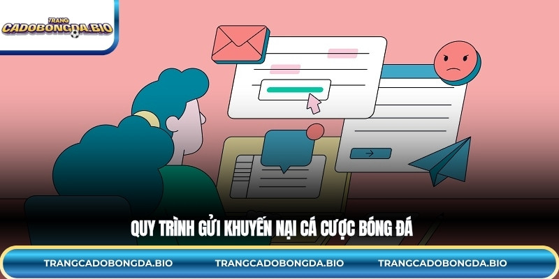 Quy trình gửi khuyến nại cá cược bóng đá