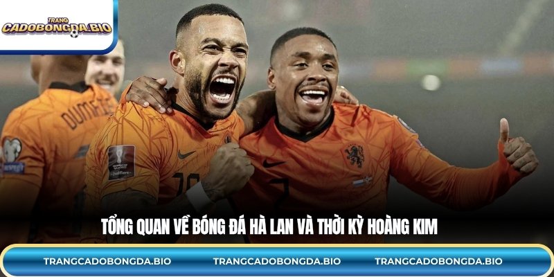 Tổng quan về bóng đá Hà Lan và thời kỳ hoàng kim